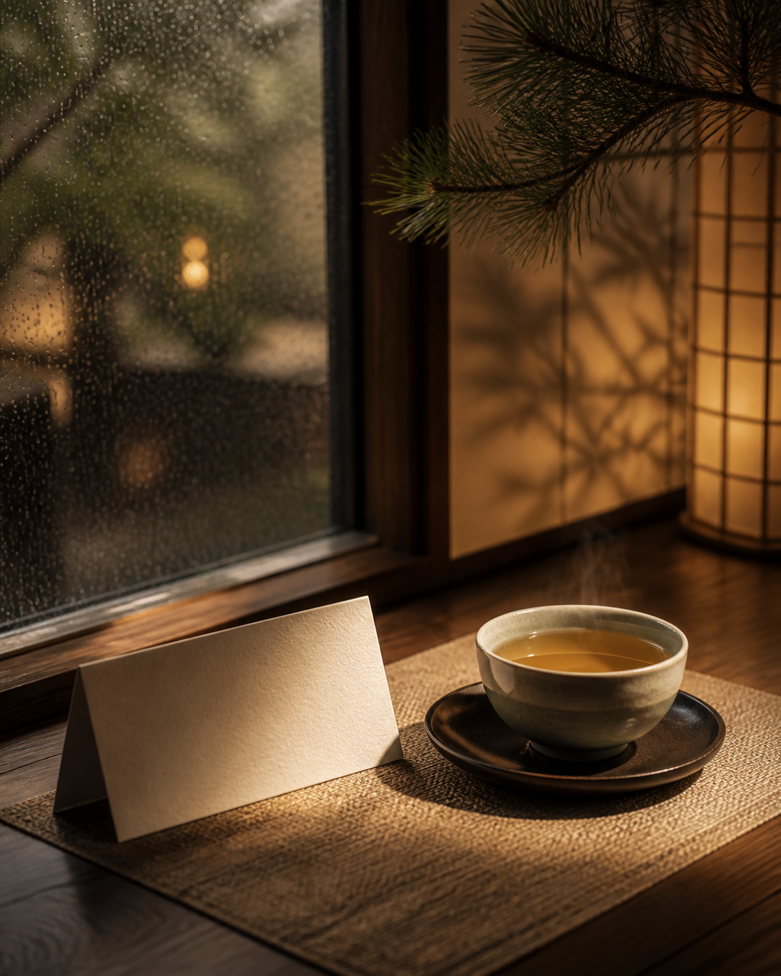 雨窗旁的一盏热茶